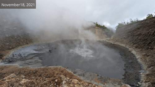 Boiling Lake Dominica 18 November 2021